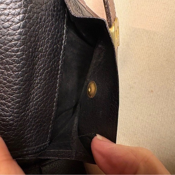 Bally Bifold Black and Brown Leather Wallet. Callout! - Picture 10 of 11